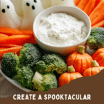 Halloween Ghost Veggie Platter Recipe