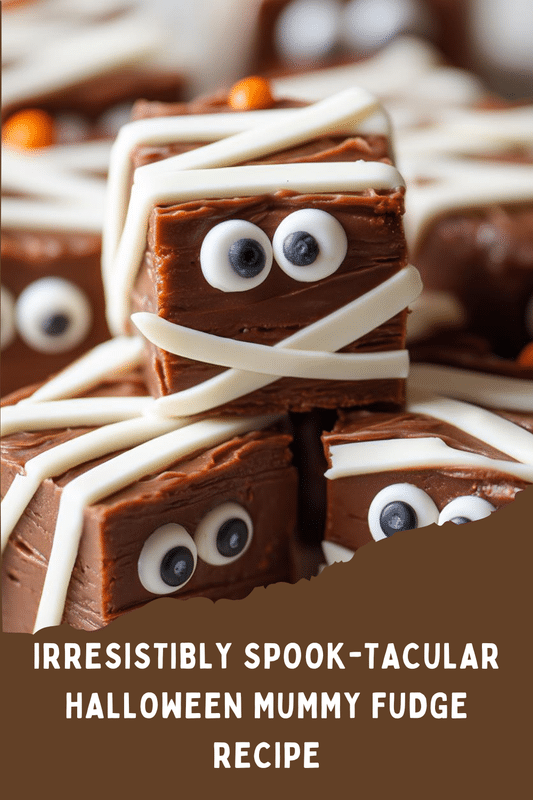 Halloween Mummy Fudge