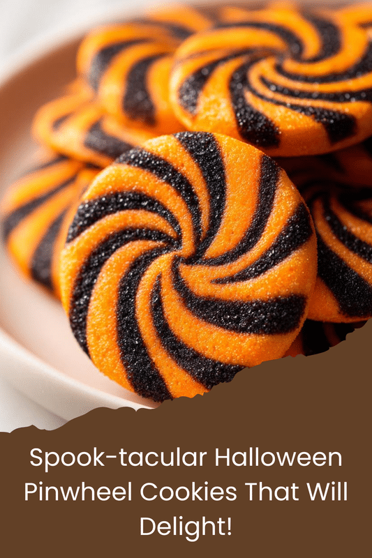 Halloween Pinwheel Cookies
