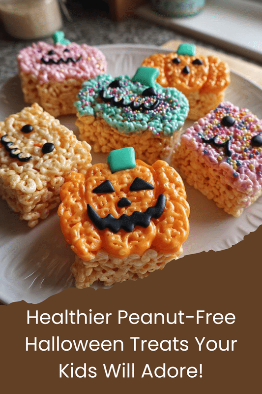 Healthier Peanut-Free Halloween Treats for Happy Kids