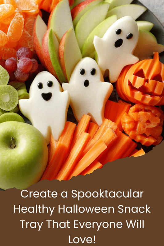 Healthy Halloween Snack Tray