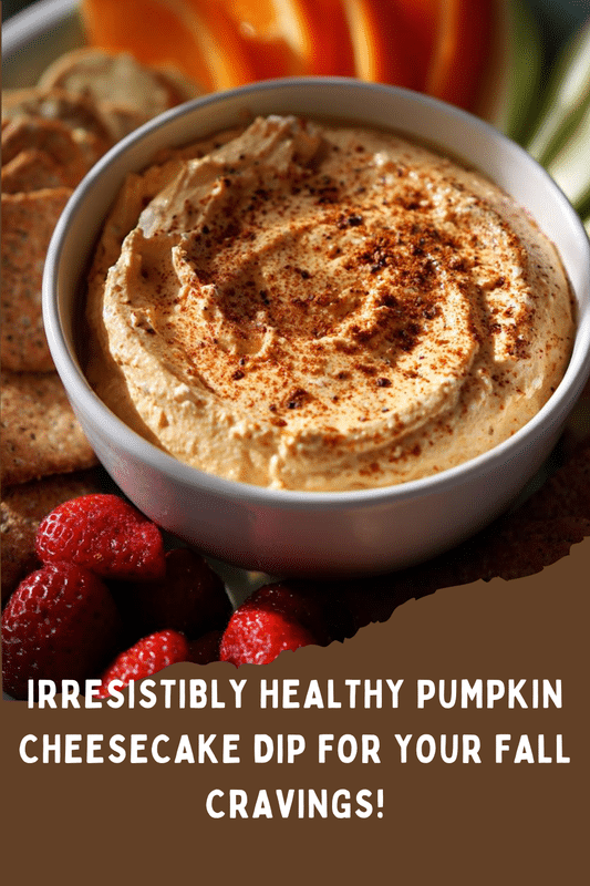 Healthy Pumpkin Cheesecake Dip
