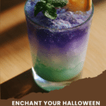 Hocus Pocus Drink - a witchy Halloween cocktail