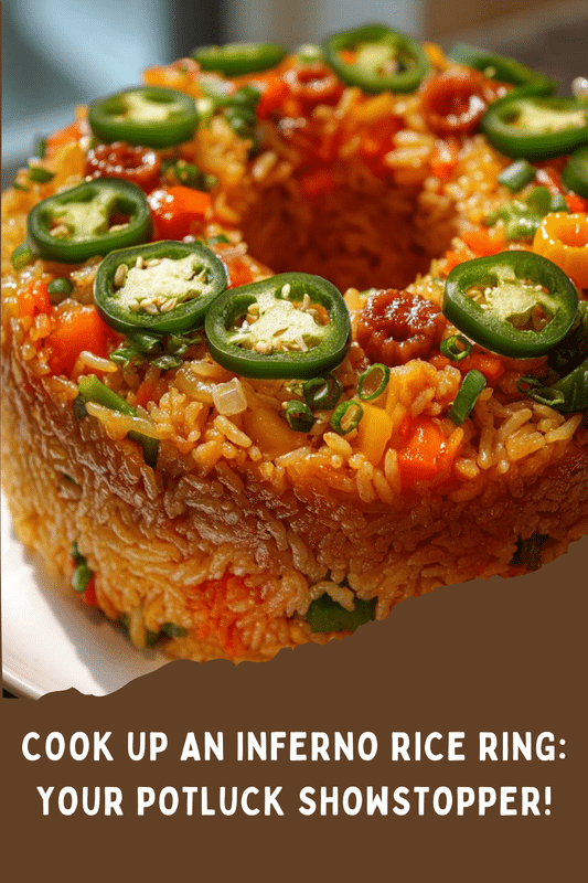 Inferno Rice Ring: A Spooktacular Potluck Showstopper