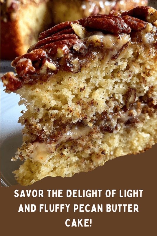 Light and Fluffy Pecan Butter Cake