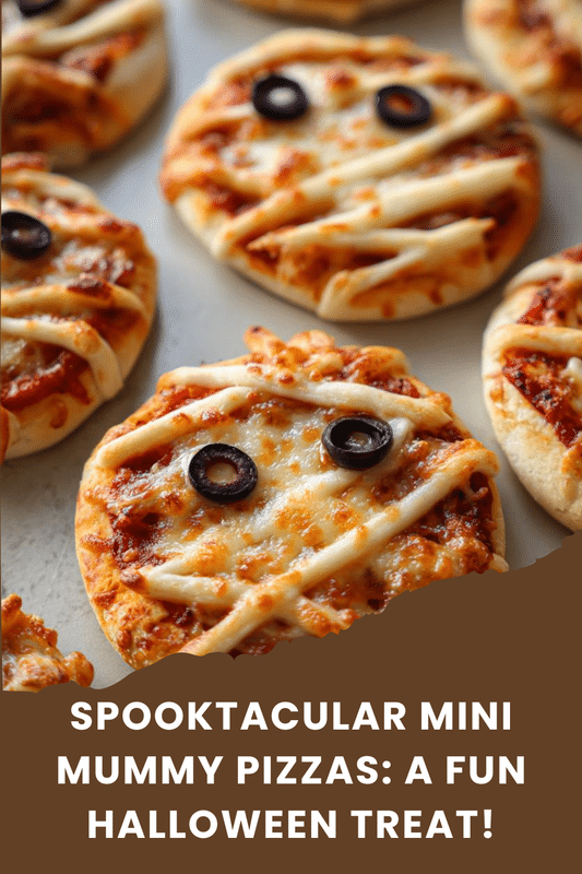 Mini Mummy Pizzas