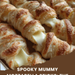 Mummy Mozzarella Sticks: Spooky, Cheesy & Oh-So-Easy