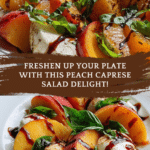 Peach Caprese Salad