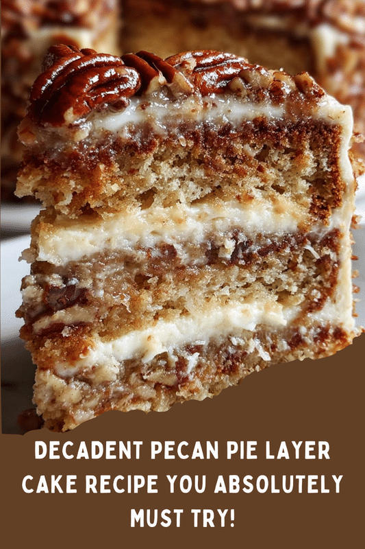 Pecan Pie Layer Cake
