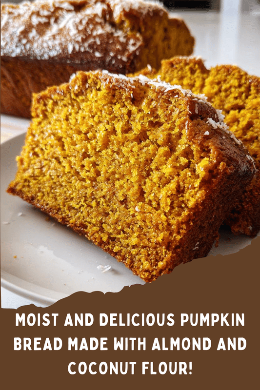 Pumpkin Bread {almond + coconut flour}