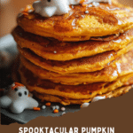 Pumpkin Pancakes For Halloween Breakfast