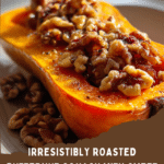 Roasted Butternut Squash with Candied Walnuts
