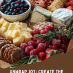 Santa Charcuterie Board