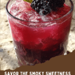 Smoked Blackberry Punch