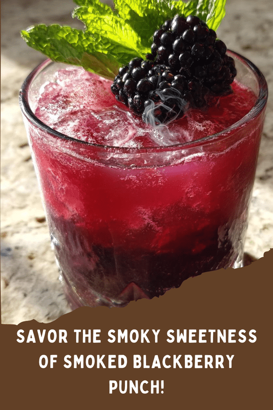 Smoked Blackberry Punch