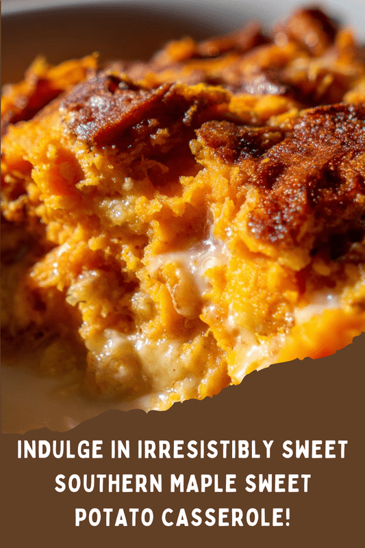 Southern Maple Sweet Potato Casserole