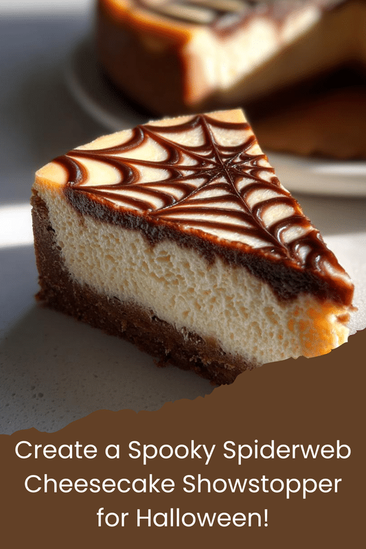 Spiderweb Cheesecake : Spooky-Simple Halloween Showstopper!
