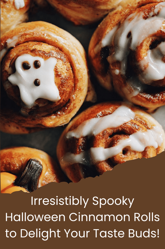 Spooky Halloween Cinnamon Rolls