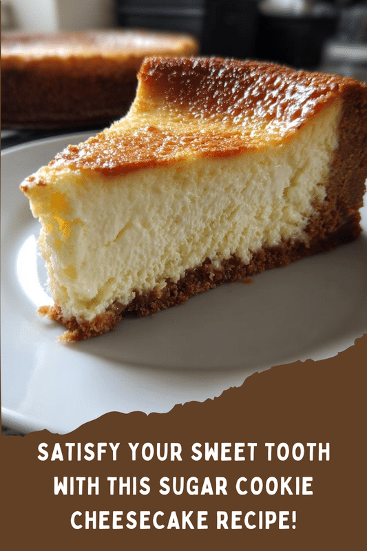 Sugar Cookie Cheesecake Recipe