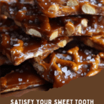The Best Salted Caramel Pretzel Bark