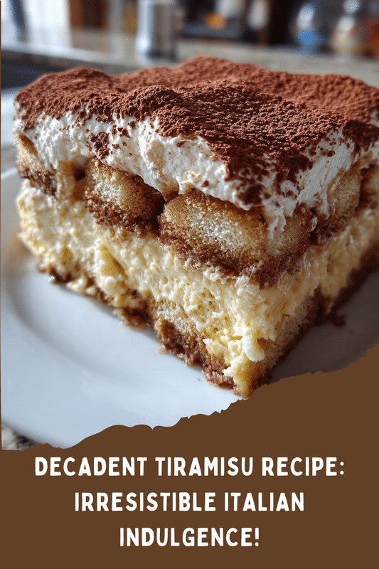 Tiramisu Recipe