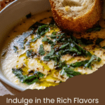Traditional French Garlic Soup Recipe with Crusty Bread