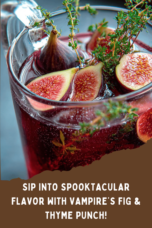 Vampire’s Fig & Thyme Punch