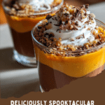 Vegan Halloween Pudding Cups