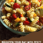 Vegan Pasta Salad with Lemon Vinaigrette