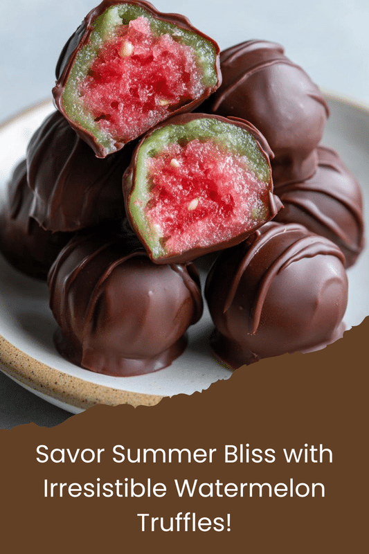 Watermelon Truffles