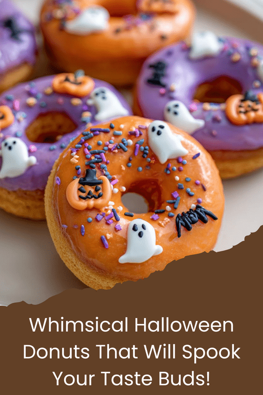 Whimsical Halloween Donuts