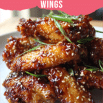 Air Fryer Honey Chicken Wings