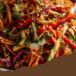 Asian Crunch Salad with Ginger Dressing