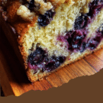 BLUEBERRY BANANA STREUSEL EGGNOG BREAD