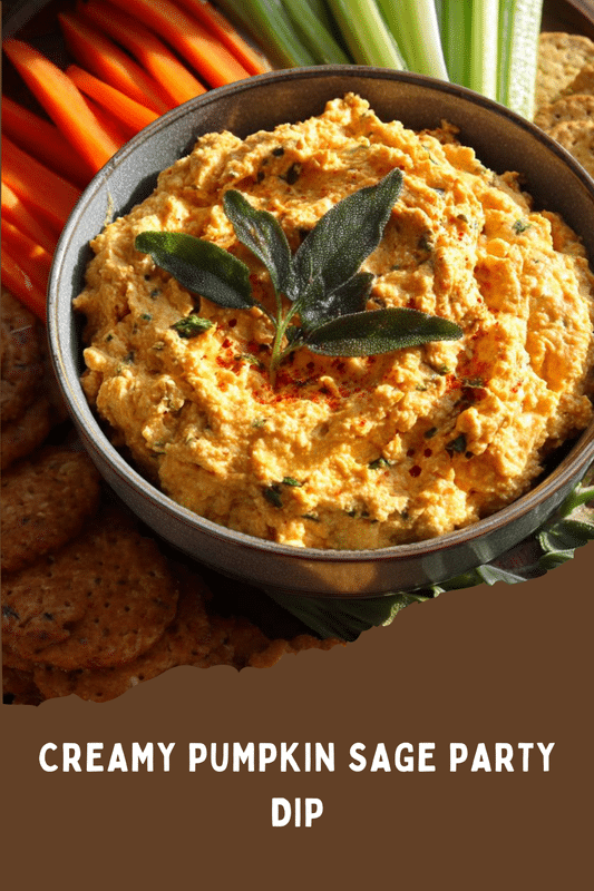Creamy Pumpkin Sage Party Dip
