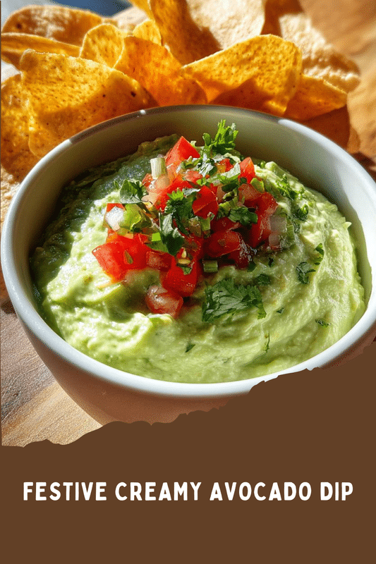 Festive Creamy Avocado Dip
