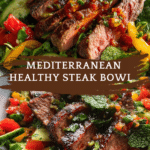 Healthy Steak Bowl Recipe Inspired by the Mediterranean Diet