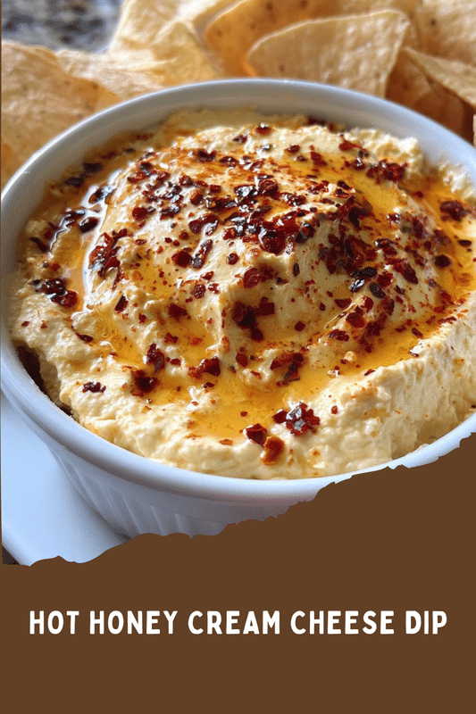 Hot Honey Cream Cheese Dip
