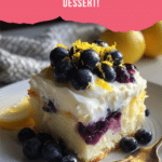 Lemon Blueberry Dream Dessert – Creamy, Fruity, and Completely Irresistible