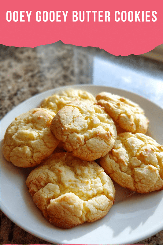 Ooey gooey butter cookies