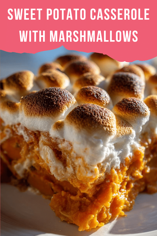 Sweet Potato Casserole with Marshmallows
