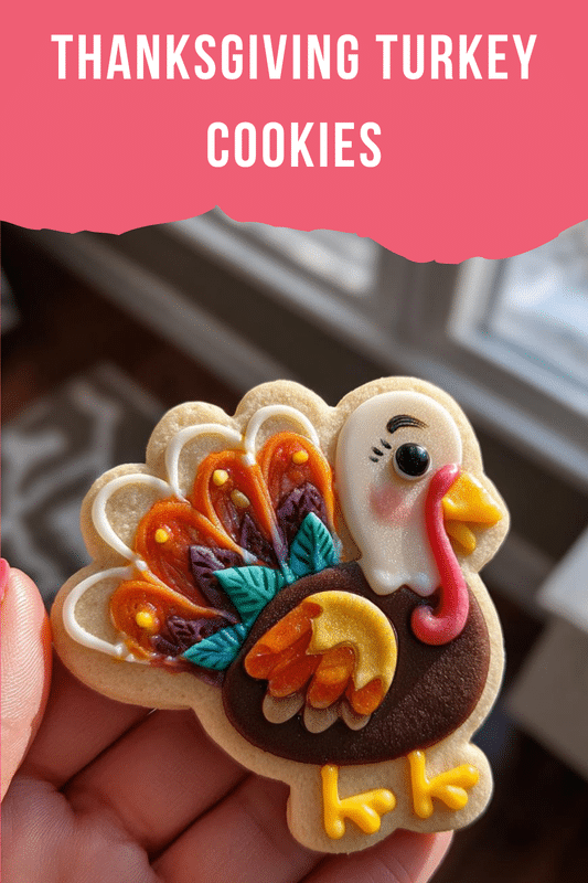 Thanksgiving Turkey Cookies