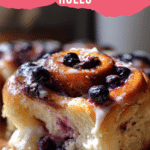 Blueberry Cinnamon Rolls