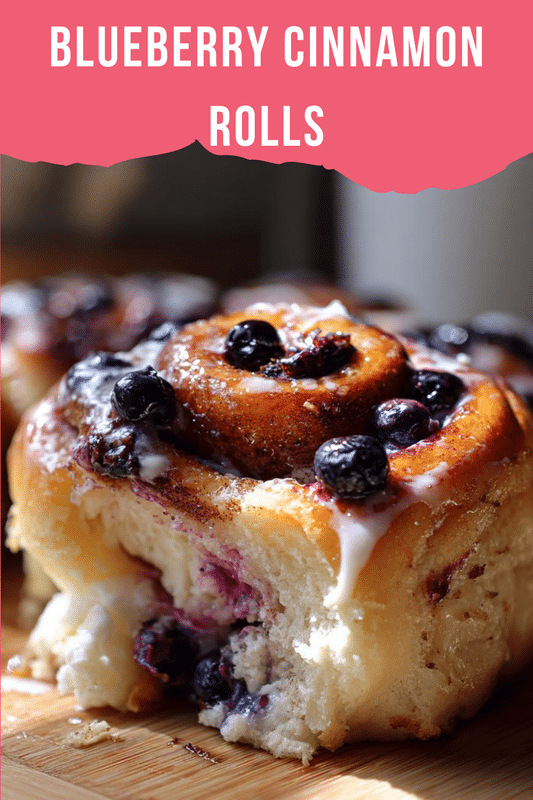 Blueberry Cinnamon Rolls