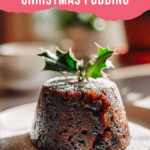 British Traditional Christmas pudding