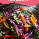 Cabbage Crunch Salad with Cider Vinaigrette