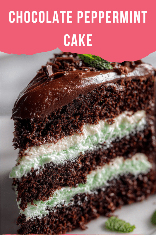 Chocolate Peppermint Cake