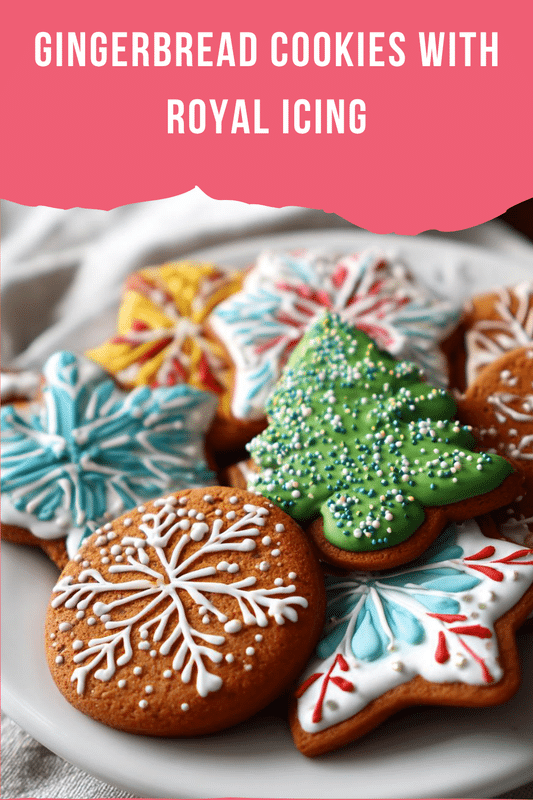 Gingerbread Cookies with Royal Icing