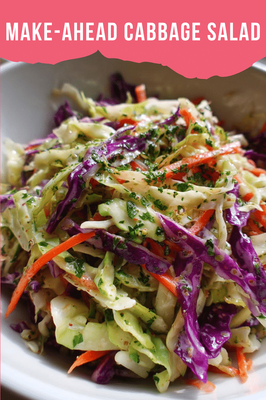 Make-Ahead Cabbage Salad