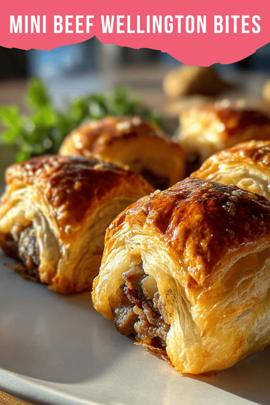 Mini Beef Wellington Bites